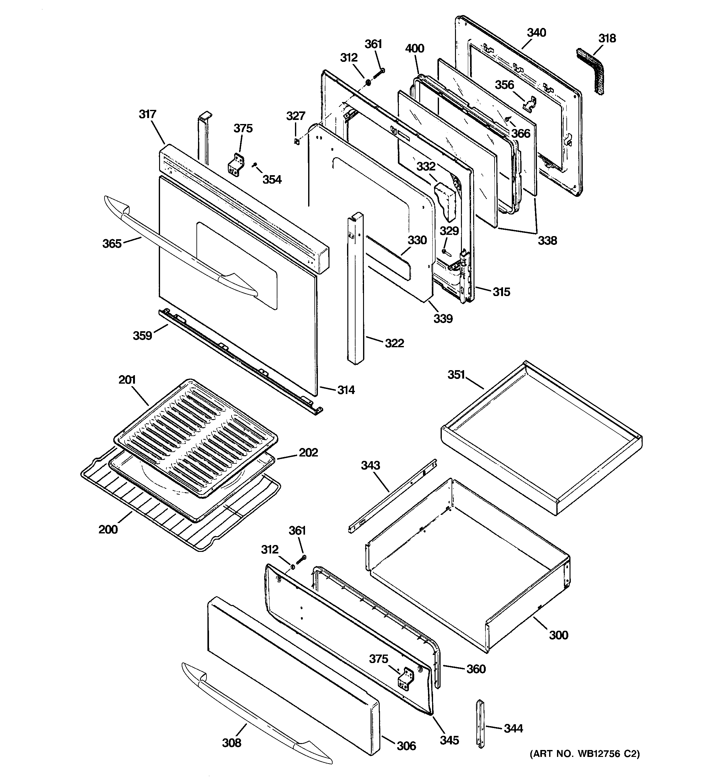 Door & drawer parts
