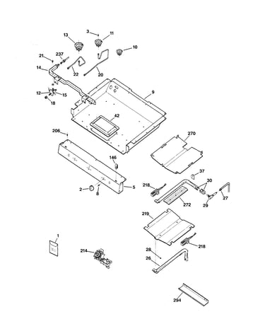 Gas & burner parts