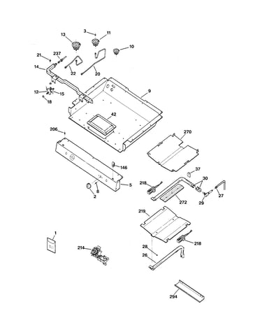 Gas & burner parts