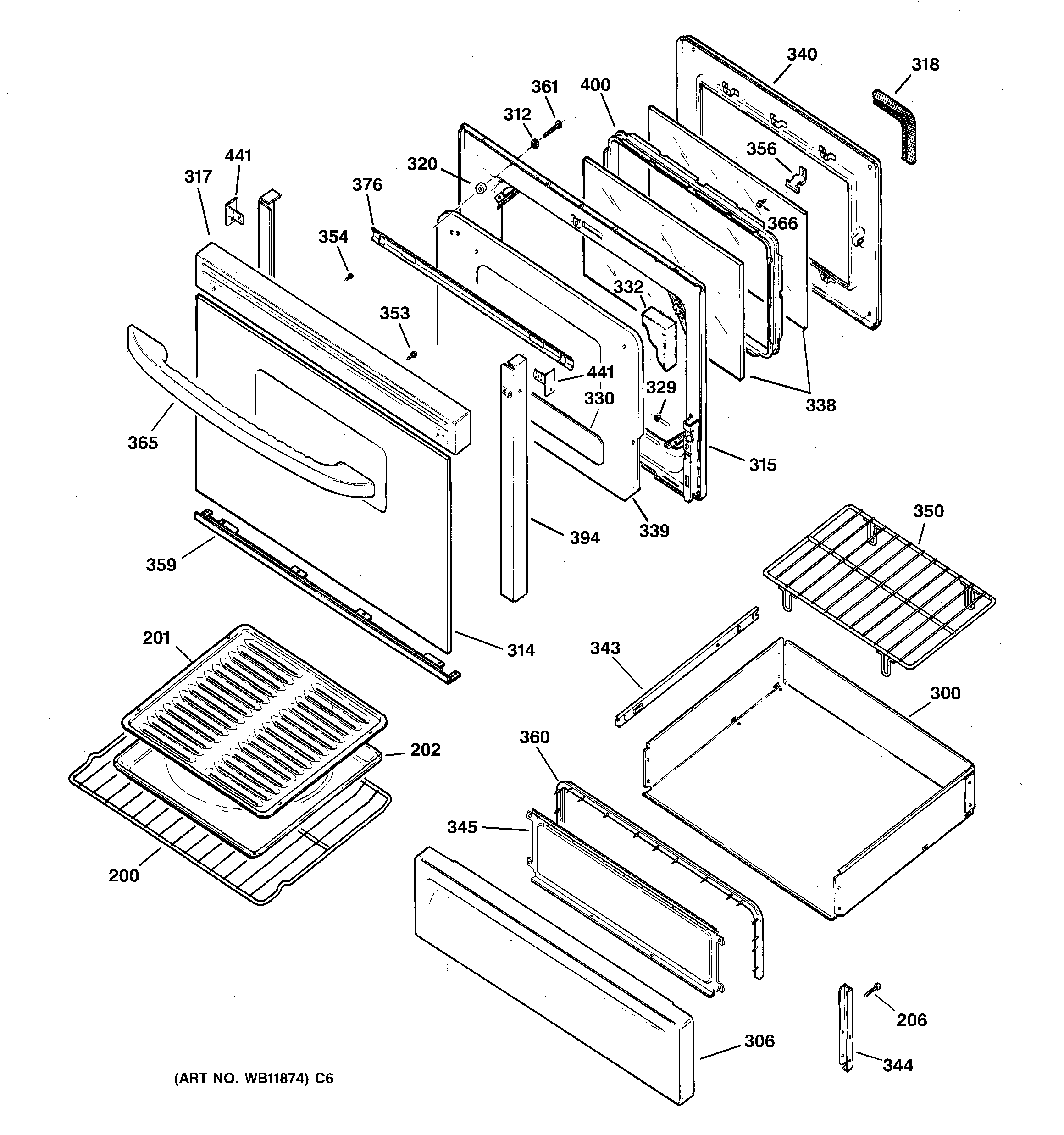 Door & drawer parts