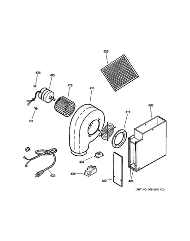 Motor & fan assembly