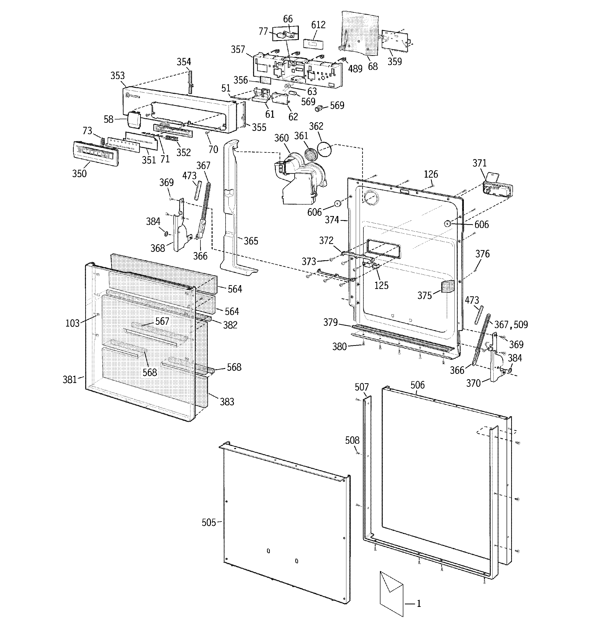 Door assembly