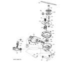 GE ZBD6905G00SS sump assembly diagram