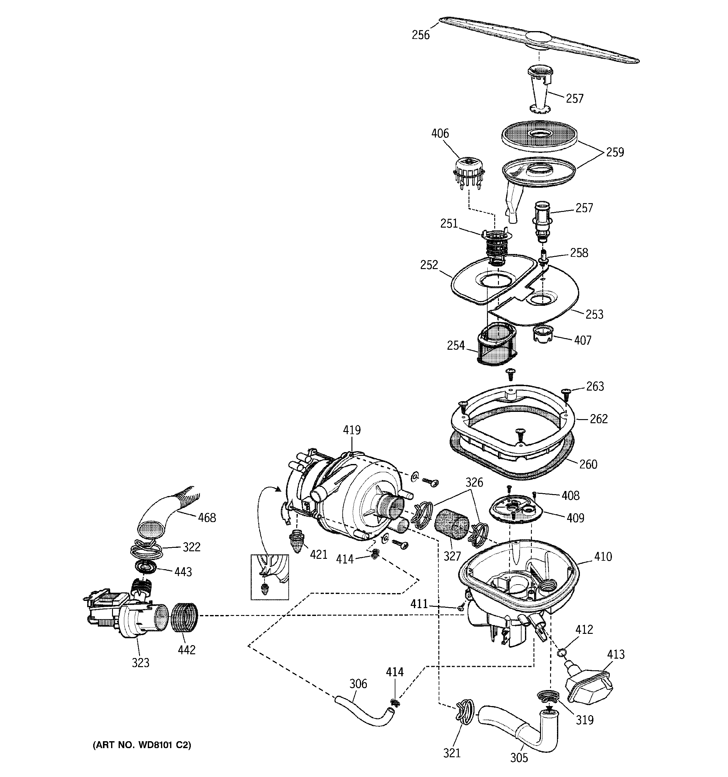 Sump assembly