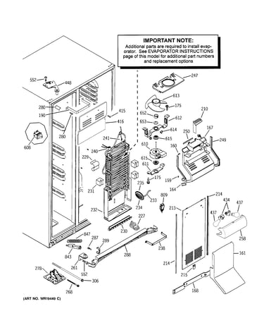 Freezer section