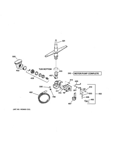 Motor-pump mechanism