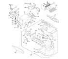 GE PCT23MGPABB ice maker & dispenser diagram