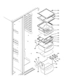 Fresh food shelves