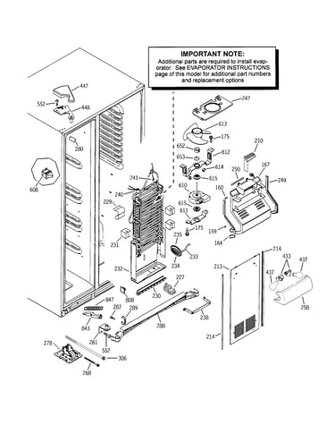 Freezer section