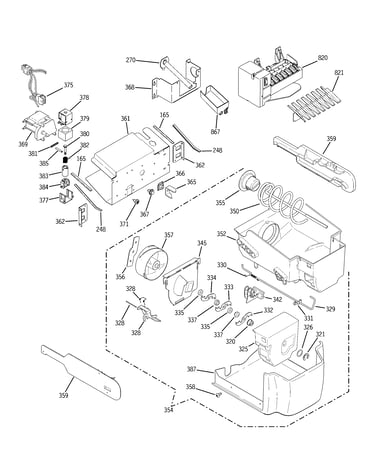 Ice maker & dispenser