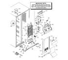 GE PSK29NGNCCCC freezer section diagram