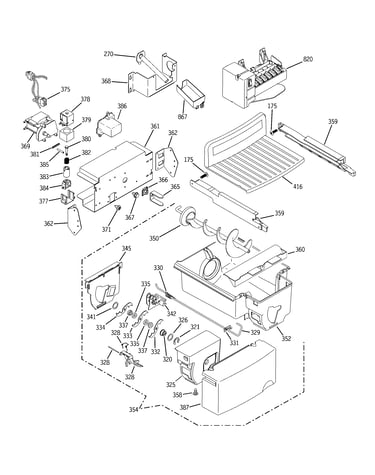 Ice maker & dispenser