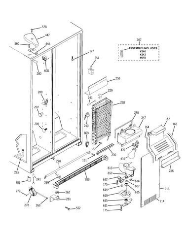 Freezer section