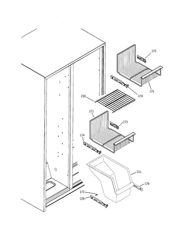 Freezer shelves
