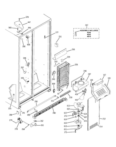 Freezer section