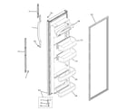 GE GSS25IFPEBB fresh food door diagram