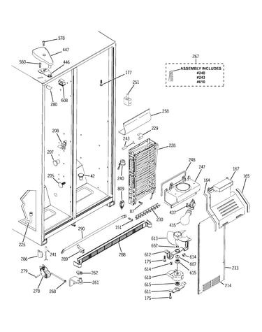 Freezer section