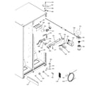 GE GSS25IFPEBB fresh food section diagram