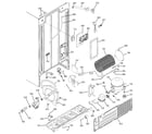 GE GSS25IFPEBB sealed system & mother board diagram