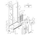 GE GSS25JFPEBB freezer section diagram