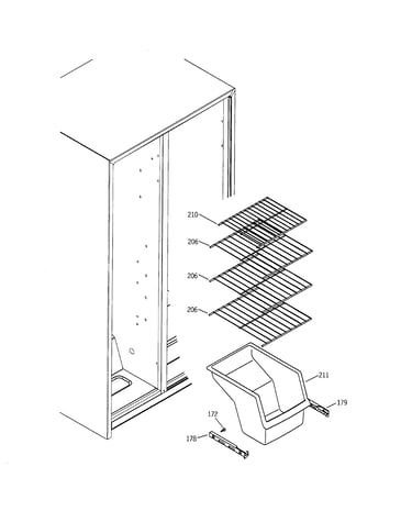 Freezer shelves