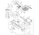 GE PSA22SIRBFSS ice maker & dispenser diagram
