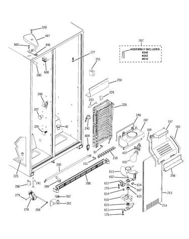 Freezer section