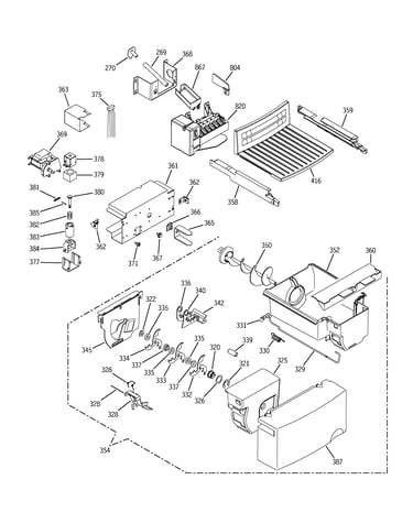Ice maker & dispenser