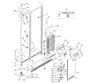 GE GSS25SGRBSS freezer section diagram