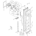 GE GSH25KGPABB freezer door diagram