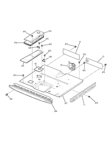 Center spacer