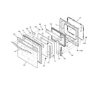 GE JKP56CD1CC door diagram