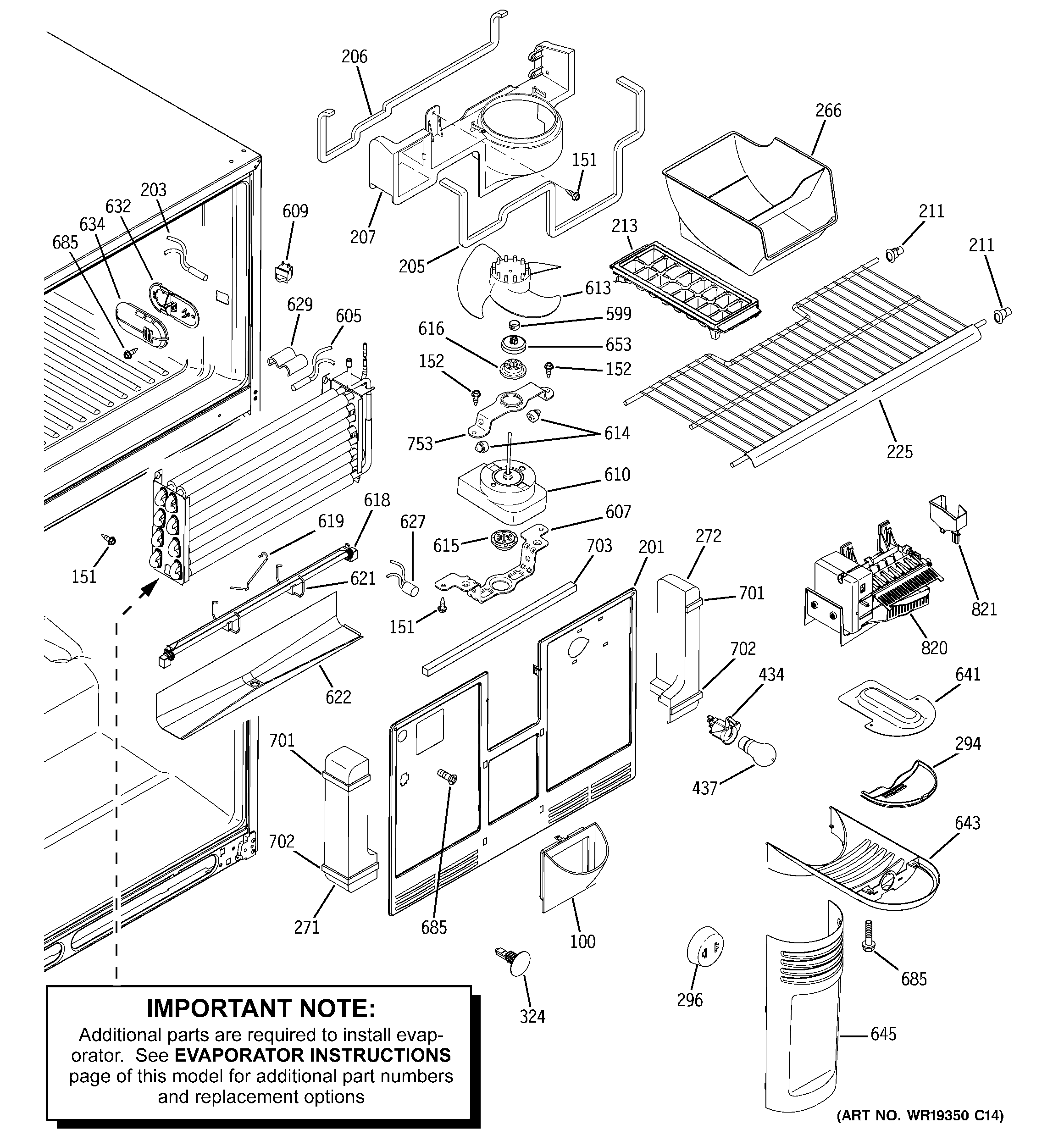 Freezer section