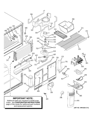 Freezer section