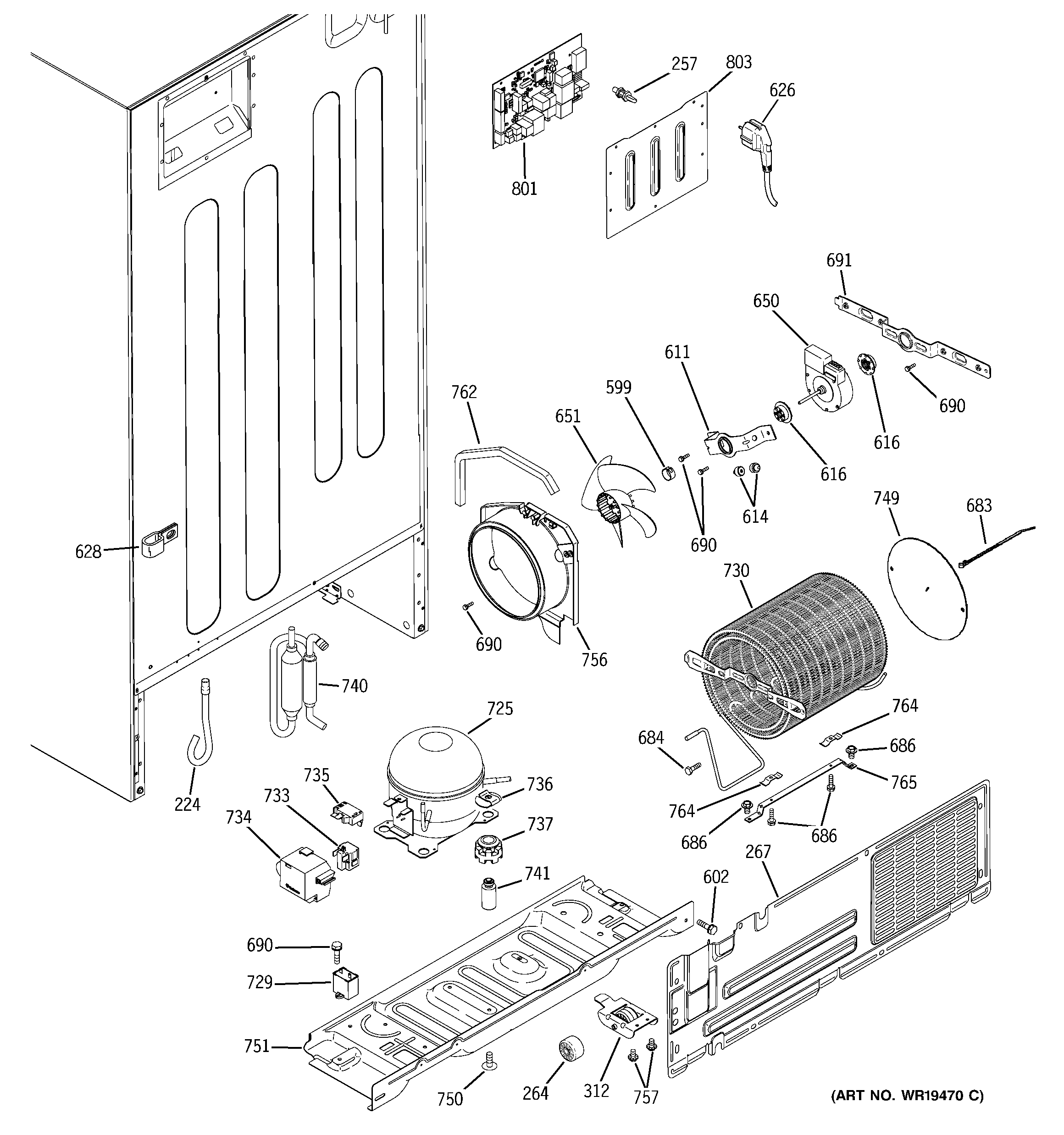 Sealed system & mother board