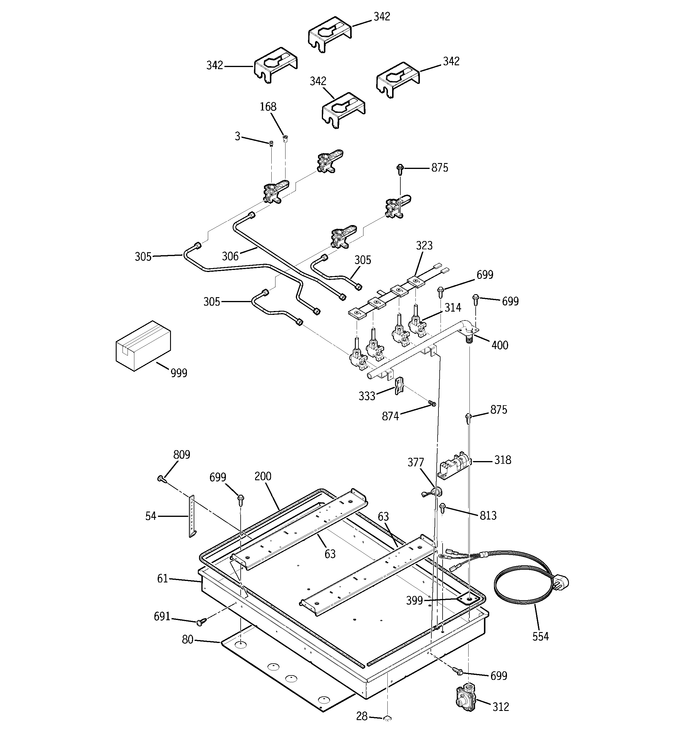 GAS & BURNER PARTS