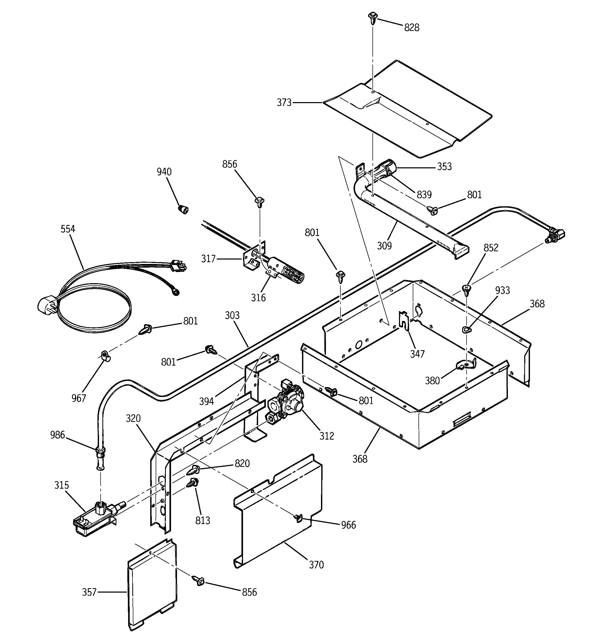 Gas & burner parts
