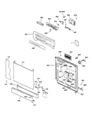 Escutcheon & door assembly