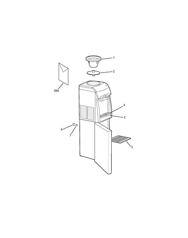 Hot & cold water dispenser