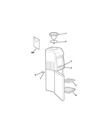 Hot & cold water dispenser
