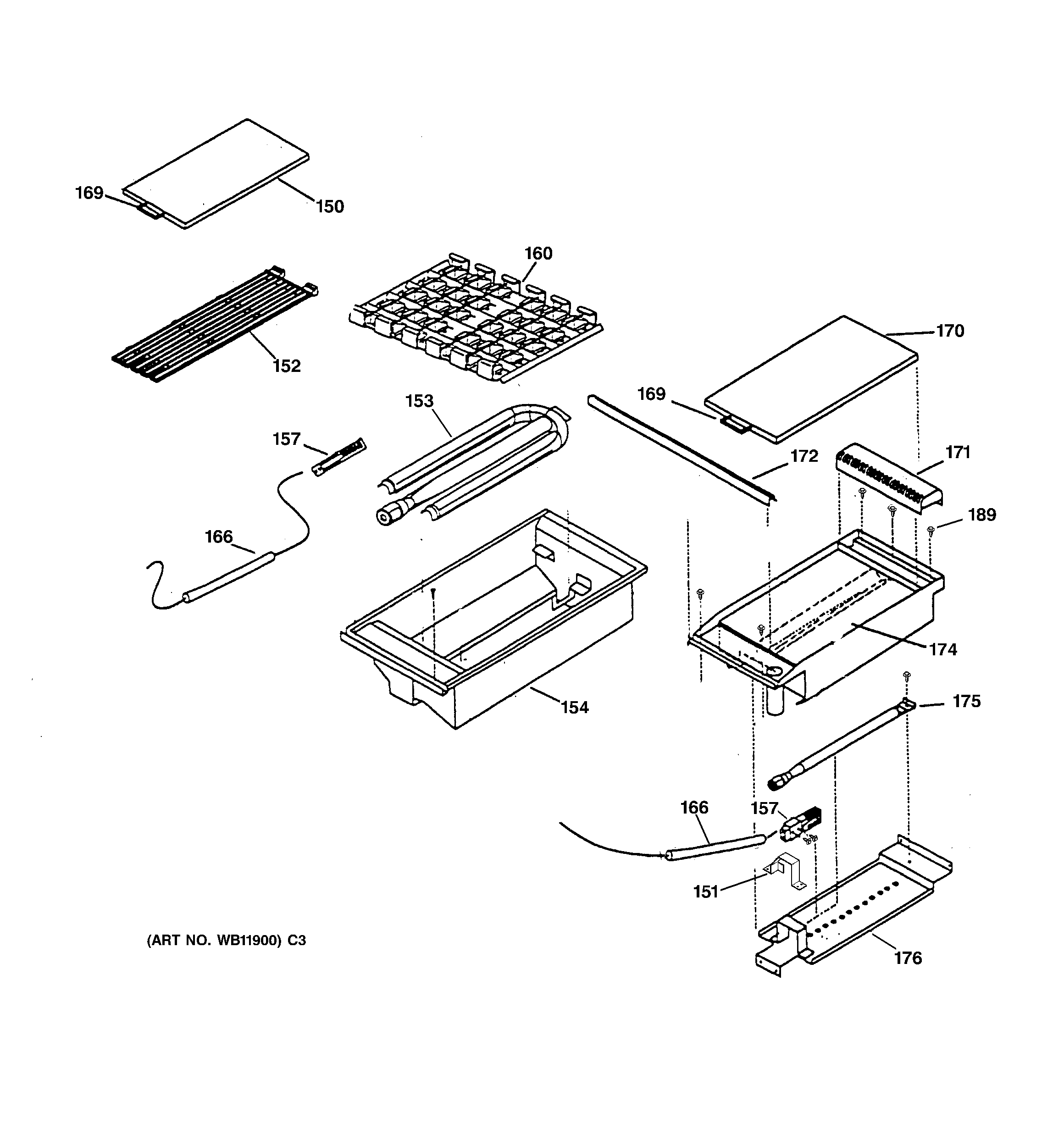 Griddle assembly