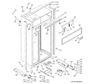 GE ZISS480DRASS case parts diagram