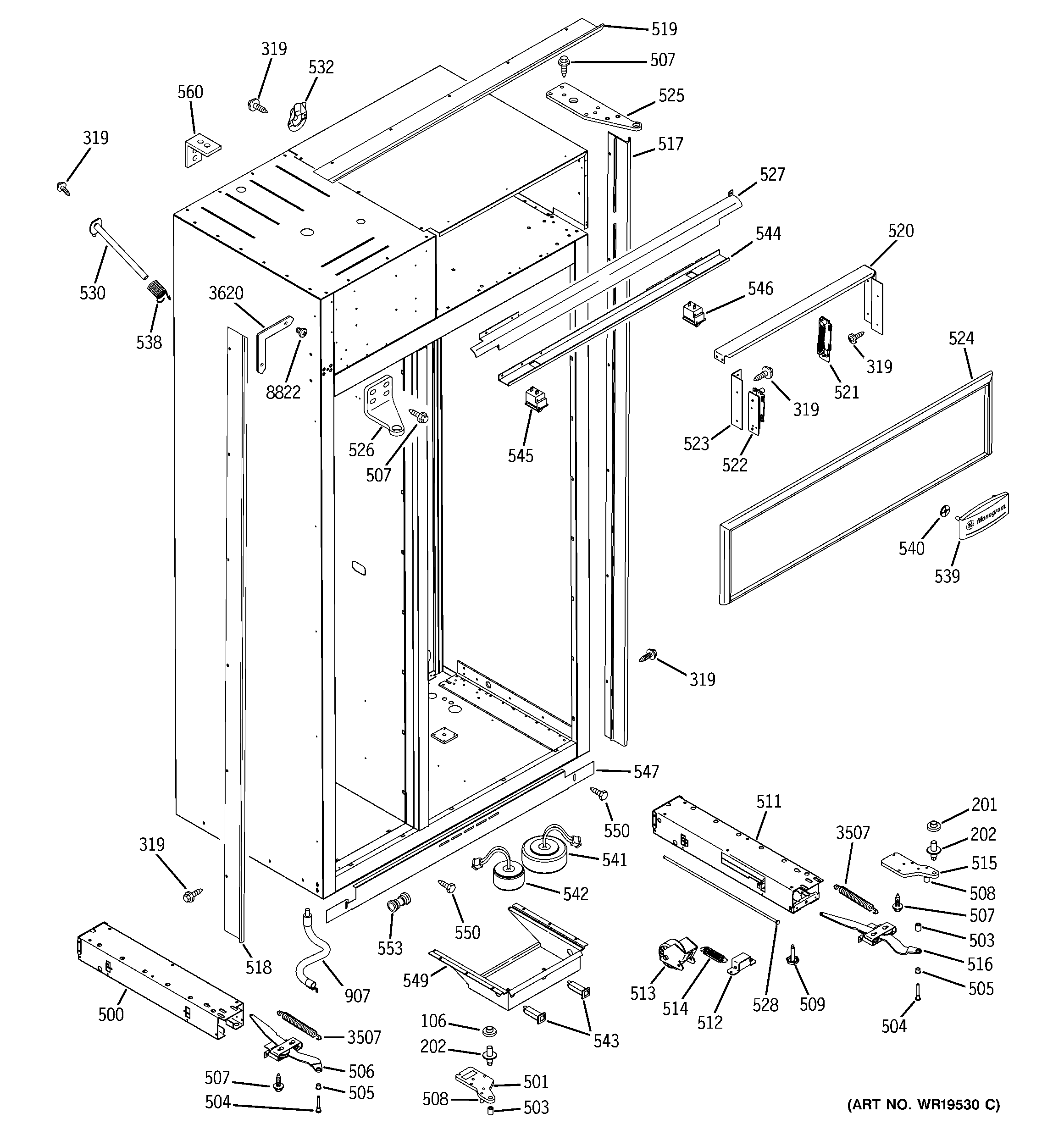 Case parts