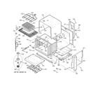 GE JD968BF3BB body parts diagram