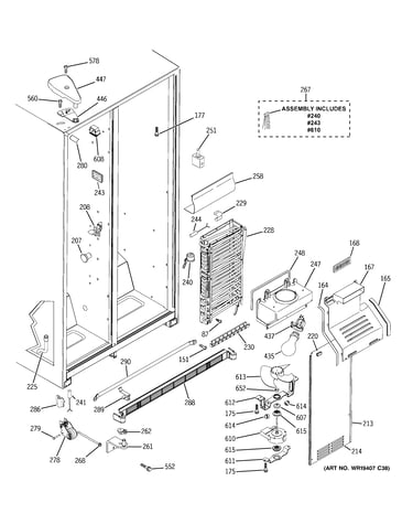 Freezer section