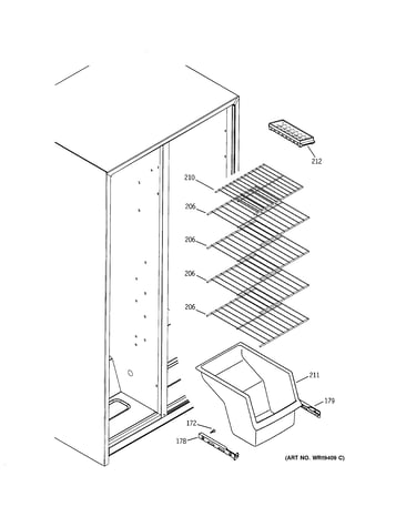 Freezer shelves