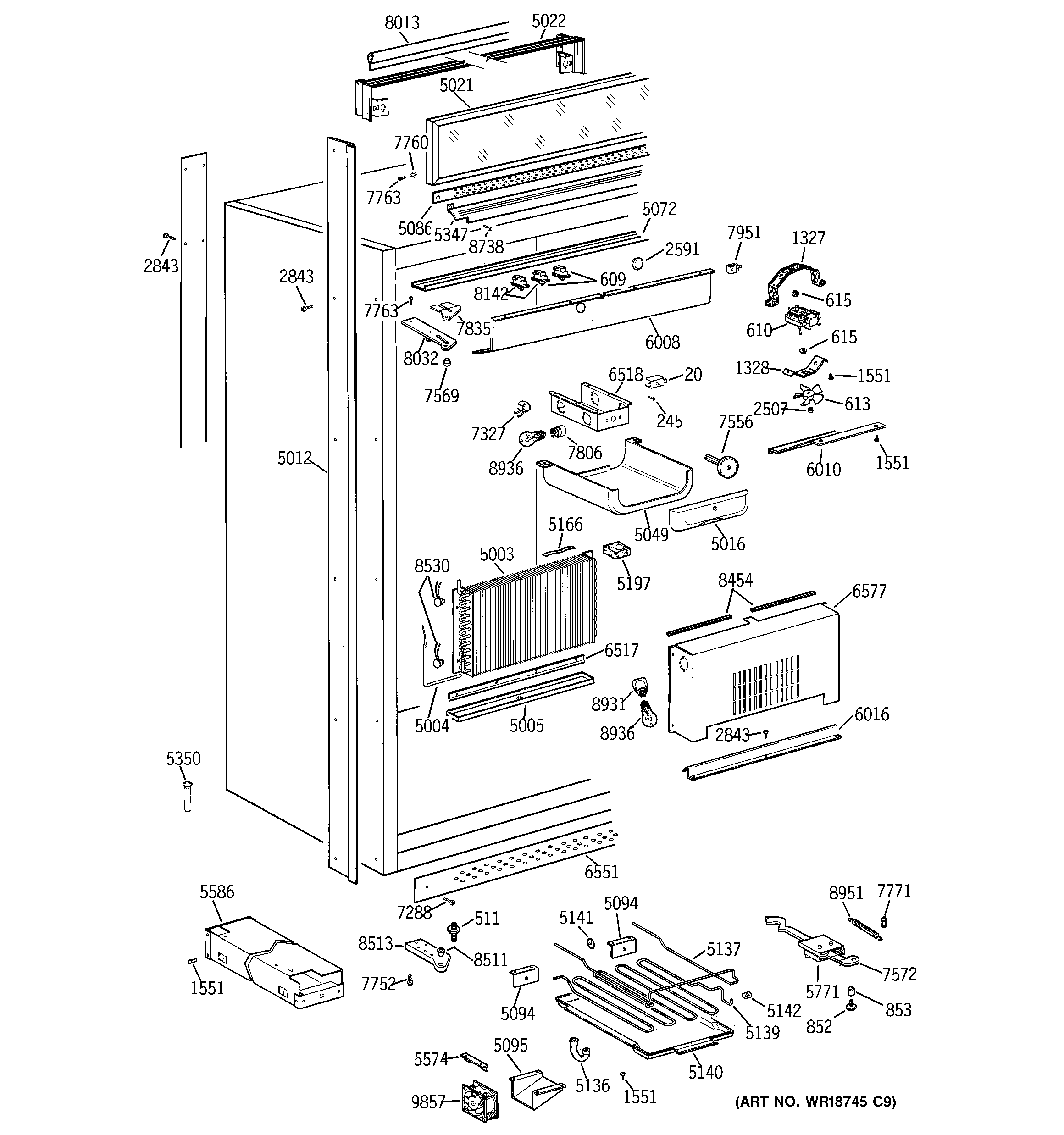 CABINET PARTS (1)