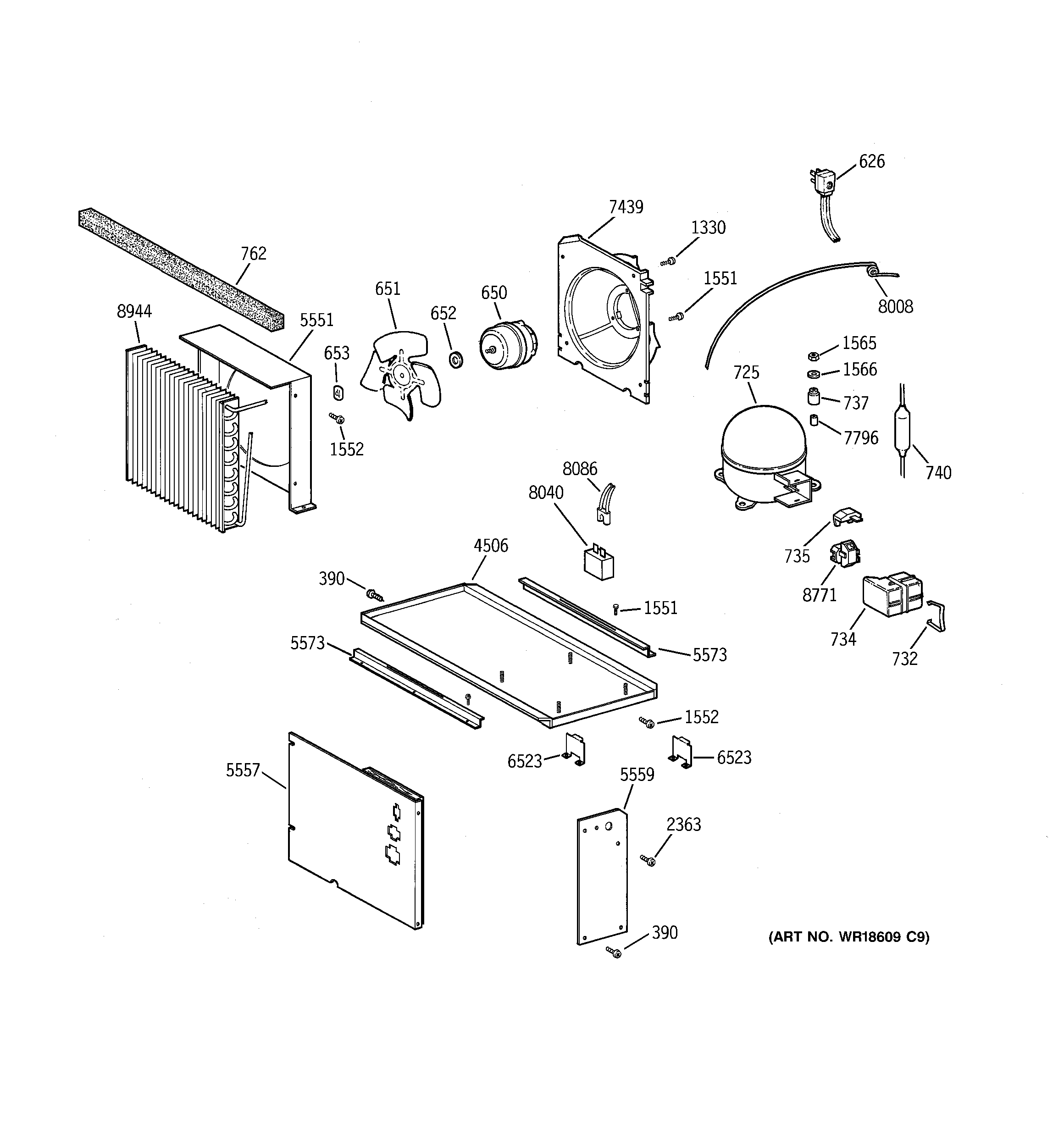 Unit parts