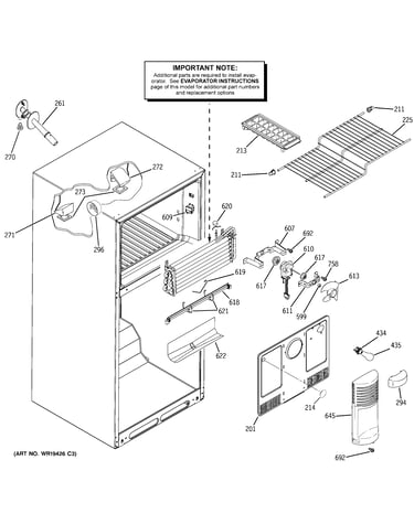 Freezer section