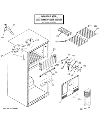 Freezer section